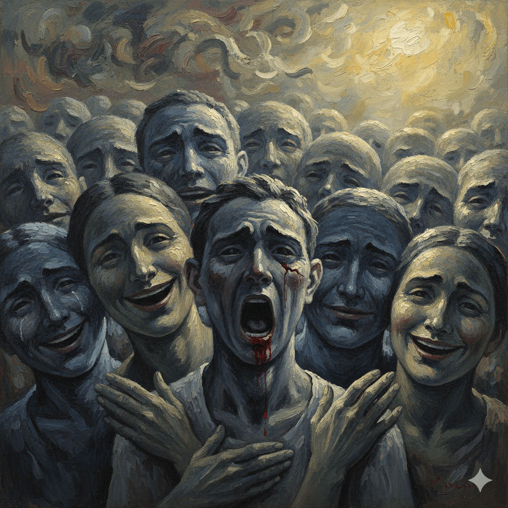 قصيدة: ابتسامات مزيفة