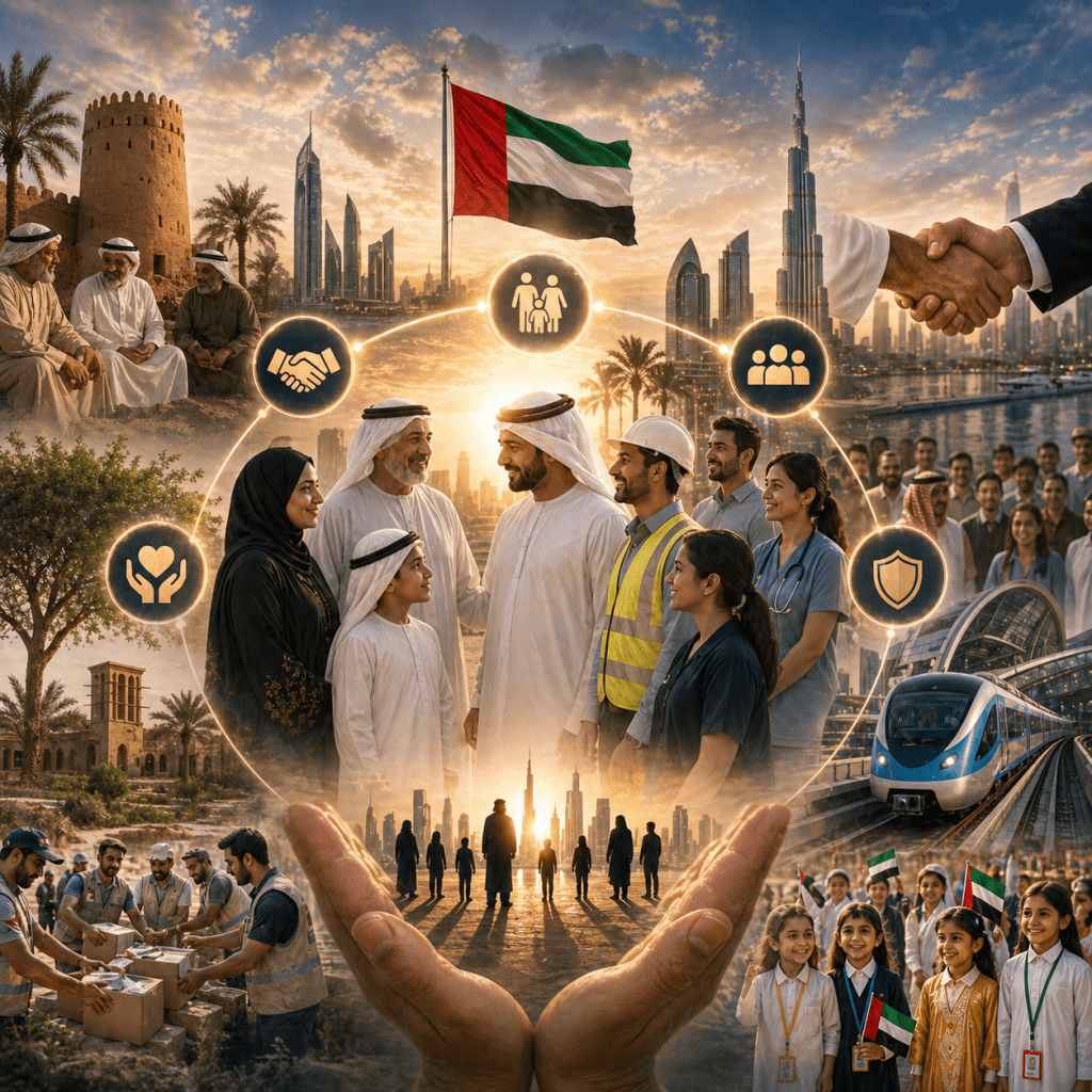 معادلة تماسك النسيج الاجتماعي&nbsp;الإماراتي&nbsp;